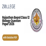 Rajasthan Board Class 12 Biology Question Paper 2026 with Solutions